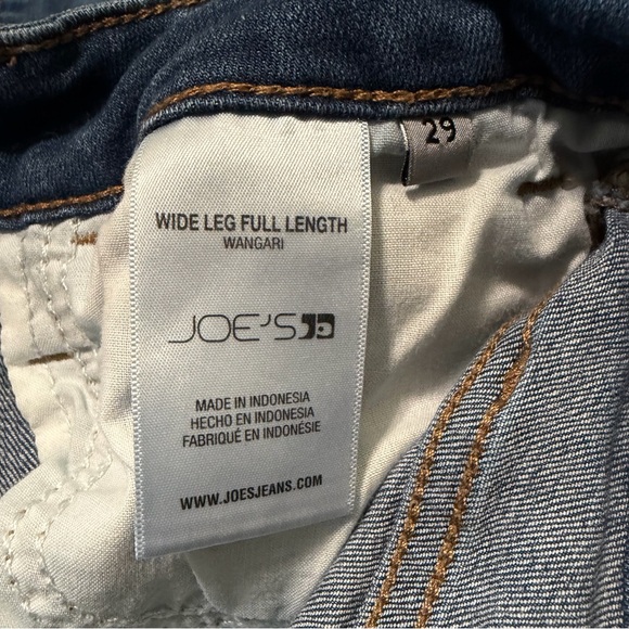 Joe's Women's Wide Leg Full Length Jeans | Wangari | Size 29 - Picture 4 of 8